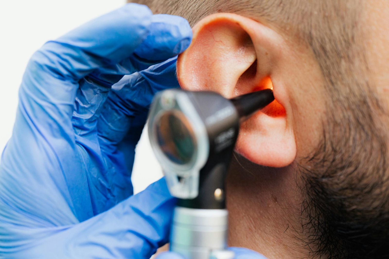 Impedance audiometry middle ear test